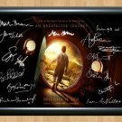 The Hobbit Full Cast x9 Lord Of Ring Signed Autographed Photo Poster Print Memorabilia A2 16.5x23.4"