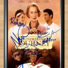 The Hundred Foot Journey Cast Signed Autographed Photo Poster Print Memorabilia A2 16.5x23.4""