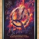The Hunger Games Catching Fire Cast x12 Signed Autographed Photo Poster Print Memorabilia A2 16.5x23