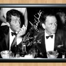The Rat Pack Dean Martin Frank Sinatra Signed Autographed Photo Poster Print Memorabilia A2 16.5x23.