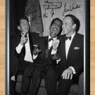 The Rat Pack Dean Martin Sammy Davis Jr Signed Autographed Photo Poster Print Memorabilia A2 16.5x23