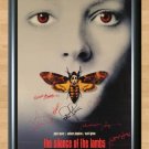 The Silence of the Lambs Cast Signed Autographed Photo Poster Print Memorabilia A2 16.5x23.4""