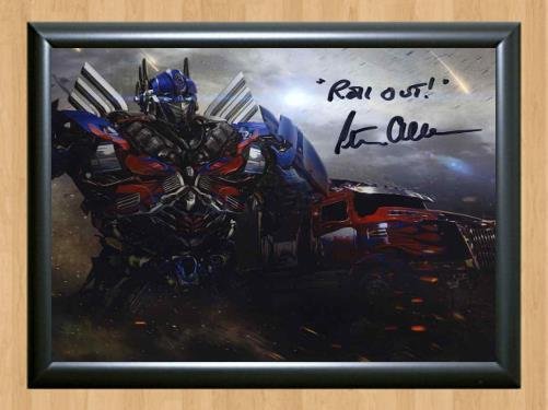 Transformers Optimus Prime Peter Cullen Signed Autographed Photo Poster Print Memorabilia A2 16.5x23