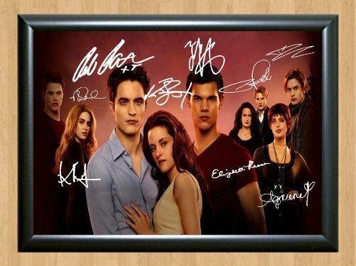 Twilight Breaking Dawn Part 2 Signed Autographed Photo Poster Print Memorabilia A2 16.5x23.4""