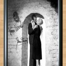 Vertigo Jimmy Stewart Kim Novak Signed Autographed Photo Poster Print Memorabilia A2 16.5x23.4""
