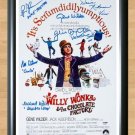Willy Wonka And The Chocolate Factory Signed Autographed Photo Poster Print Memorabilia A2 16.5x23.4