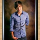 Zac Efron High School al 17 Again Signed Autographed Photo Poster Print Memorabilia A2 16.5x23.4""