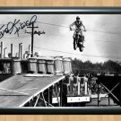 Evel Knievel Harley Robert Craig Daredevil Signed Autographed Photo Poster Print Memorabilia A2 16.5
