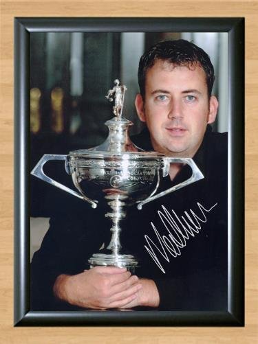 Mark williams Snooker  Signed Autographed Photo Poster Print Memorabilia A2 16.5x23.4""
