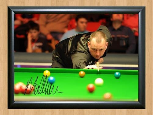 Mark williams Snooker  Signed Autographed Photo Poster Print Memorabilia A2 16.5x23.4""