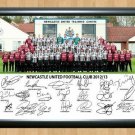Newcastle United  Squad Team N Cisse Signed Autographed Photo Poster Print Memorabilia A2 16.5x23.4"