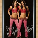 Nikki Brie Bella Twins  Signed Autographed Photo Poster Print Memorabilia A2 16.5x23.4""