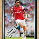 Olivier Giroud Arsenal  Oliver  Signed Autographed Photo Poster Print Memorabilia A2 16.5x23.4""