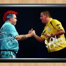 Peter Wright Dave Chisnall Signed Autographed Photo Poster Print Memorabilia A2 16.5x23.4""