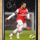 Santi Cazorla Arsenal Spain   Signed Autographed Photo Poster Print Memorabilia A2 16.5x23.4""