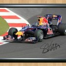 Sebastian Vettel Sebastien Red Bull Signed Autographed Photo Poster Print Memorabilia A2 16.5x23.4""