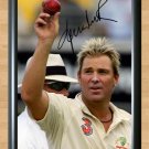 Shane Warne  Signed Autographed Photo Poster Print Memorabilia A2 16.5x23.4""