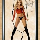Stacy Keibler  Signed Autographed Photo Poster Print Memorabilia A2 16.5x23.4""