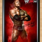 The Rock Dwayne Johnson  Signed Autographed Photo Poster Print Memorabilia A2 16.5x23.4""
