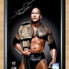 The Rock Dwayne Johnson  Signed Autographed Photo Poster Print Memorabilia A2 16.5x23.4""