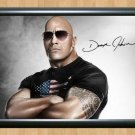 The Rock Dwayne Johnson Signed Autographed Photo Poster Print Memorabilia A2 16.5x23.4""