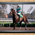 Zenyatta Mike Smith Horse Racing Signed Autographed Photo Poster Print Memorabilia A2 16.5x23.4""