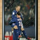Zlatan Ibrahimovic David Beckham   Signed Autographed Photo Poster Print Memorabilia A2 16.5x23.4""
