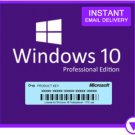 Windows 10 pro 32 64 bit License key genuine instant delivery