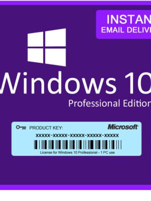 Windows 10 pro 32 64 bit License key genuine instant delivery