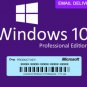 Windows 10 pro 32 64 bit License key genuine instant delivery