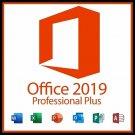Microsoft Office 2019 Professional Plus 64 bit genuine download with key for 1 PCs