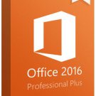 Microsoft Office 2016 Professional Plus 64 bit genuine download with key for 1 PCs