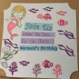 Mermaid birthday invitations