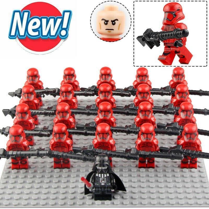 21Pcs First Order Sith Troopers Star Wars The Rise Of Skywalker Minifigures