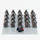 21Pcs/Set The Mandalorian Army Military Star Wars Minifigures Building Toys
