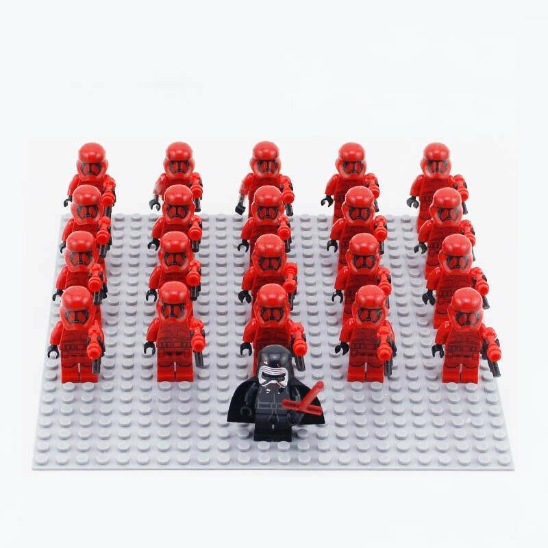 21Pcs Sith Stormer and Kylo Ren Star Wars The Rise of Skywalker Minifigures