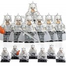 7pcs/set Game Of Thrones Kingsguard Knights Selmy Mandon Jaime Minifigures