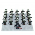 21Pcs/set Boba Fett Army Military Star Wars Minifigures Building Toys Gift
