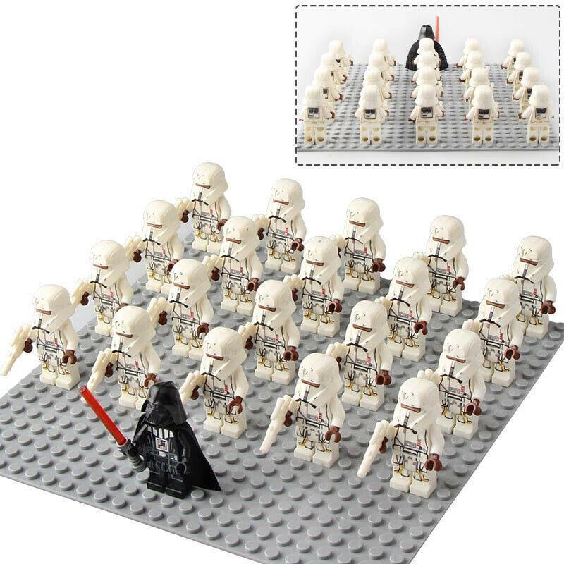 21Pcs/set Range troopers Army Military Star Wars Minifigures Building Toys