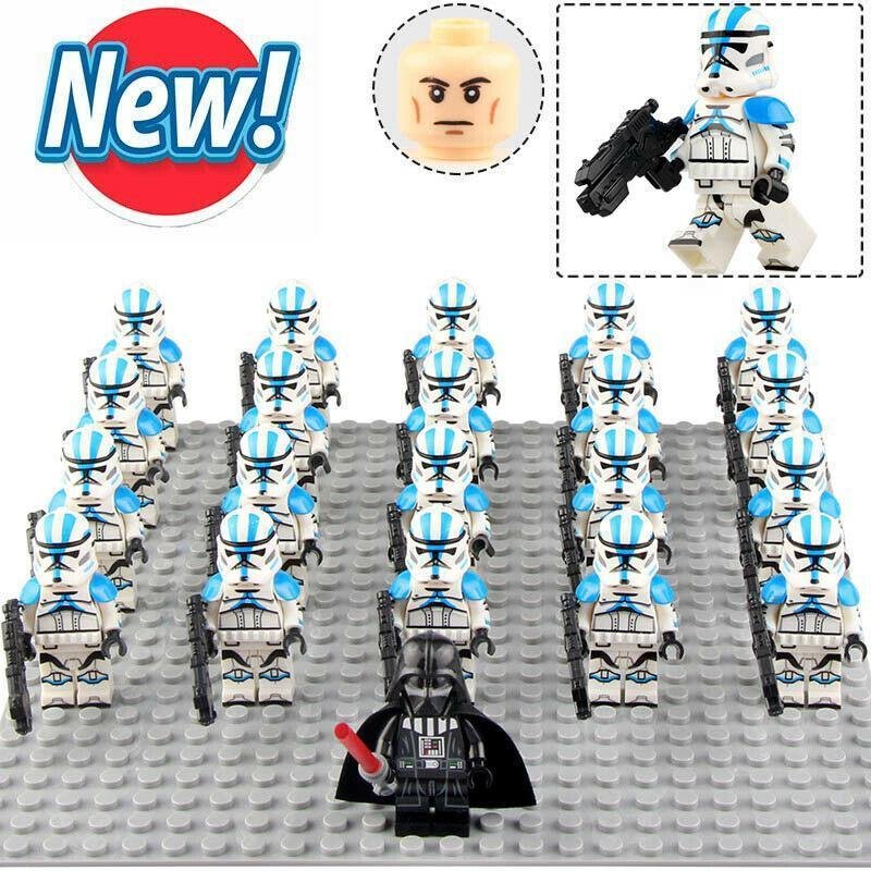 21Pcs/Set Darth Vader 501st Legion Original Troopers Star Wars Minifigures