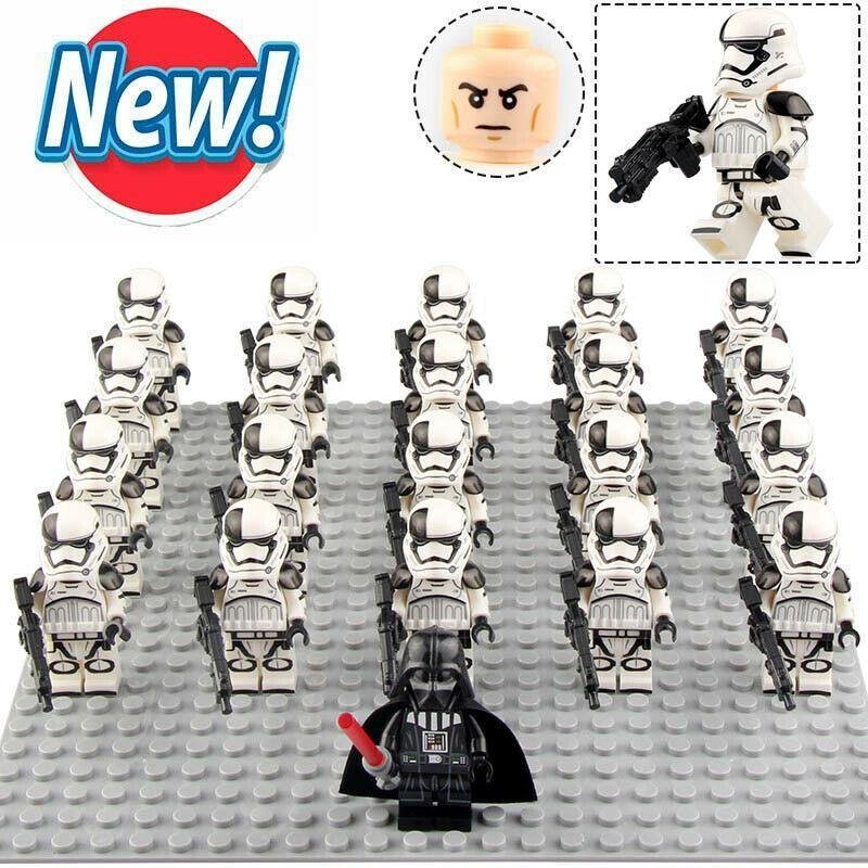 21Pcs/Set Star Wars Darth Vader and The Executioner Troopers Minifigures Toy