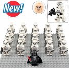 21Pcs/Set Darth Vader Commander Imperial Stormtroopers Star Wars Minifigures