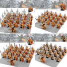 21Pcs/set King Robert Baratheon & Soldiers Army Game Of Thrones Minifigures