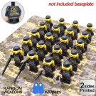 20Pcs/Lot Army Modern Navy Frog Man with Flippers and Bottle Minifigures Toy