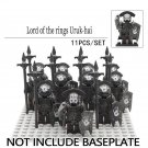 11Pcs/set Uruk-Hai Rifle Infantry Army The Lord Of The Rings Minifigures Toy