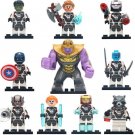 10pcs/set Marvel Avengers Endgame Thanos Iron Man Ant-man Nebula Minifigures