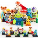 8pcs/set Toys Story 4 - Buzz Woody Jessie Bunny Bo Peep Gabby Minifigures
