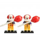 2pcs/set Pennywise The Dancing Clown - The Horror Film Custom Minifigures