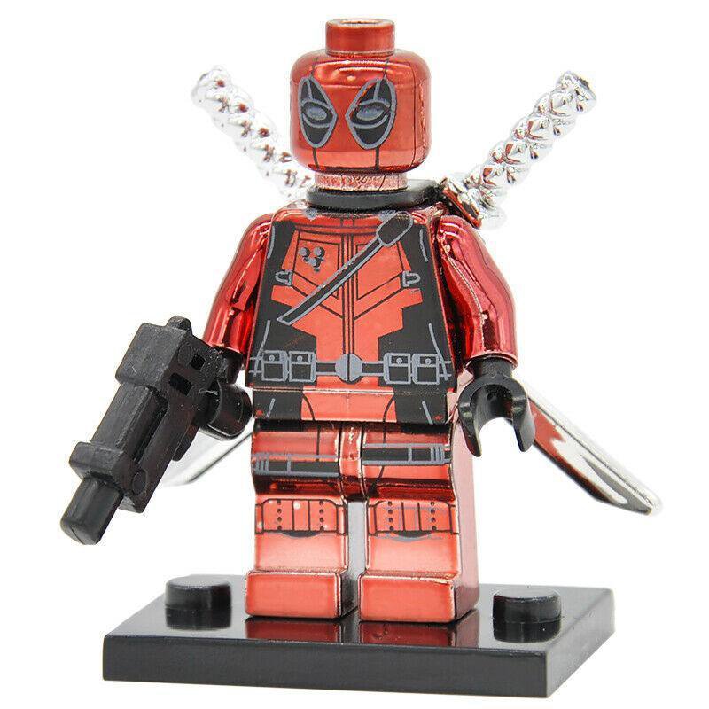 Deadpool Chrome - Marvel Universe Minifigures Gift Toys Collection