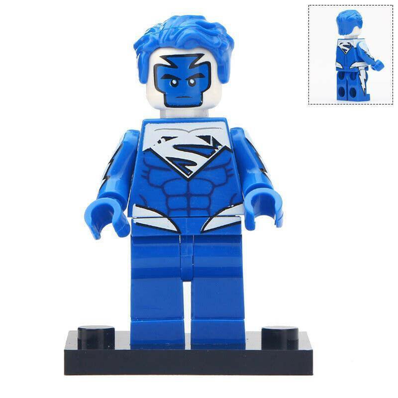 Blue Superman DC Comics Super Heroes Figure for Custom Minifigures Toys Gift